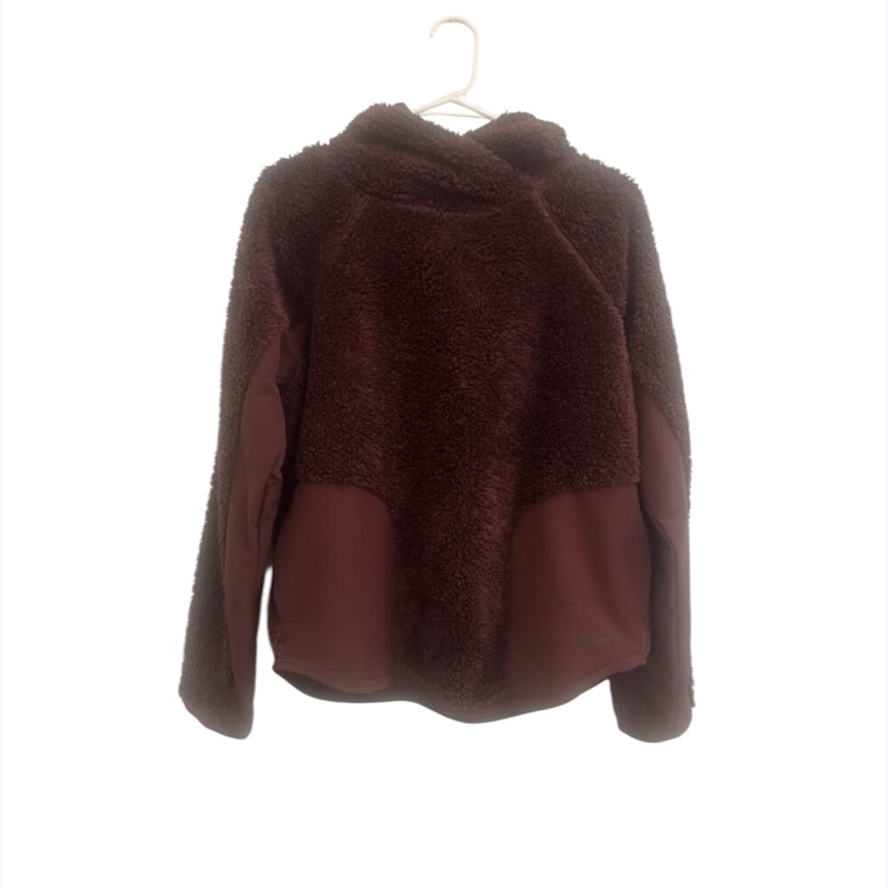 Nike Women's Sherpa Therma Fleece TrainingHoodie Sweatshirt Sz S‎